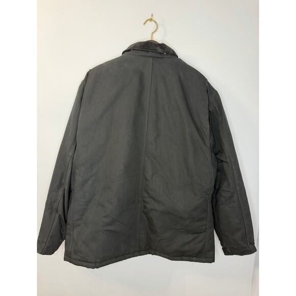 Carhartt Firm Duck Insulated Traditional Coat Jacket 3 Warmest Rating Black XL - Picture 8 of 14